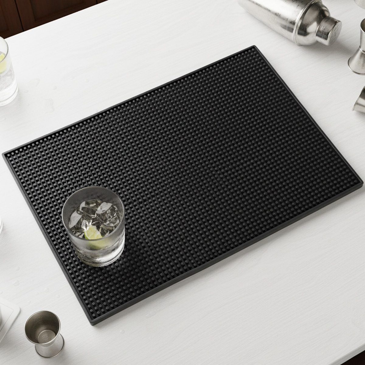 Commercial Kitchen Mats - بساط بار 17.7 × 11.8 بوصة،