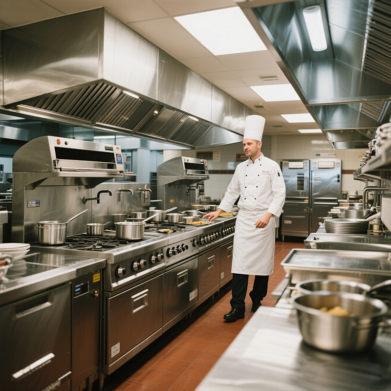 الفولاذ المقاوم للصدأ معدات ال - مراجعة Commercial Kitchen Gas Line وسعره