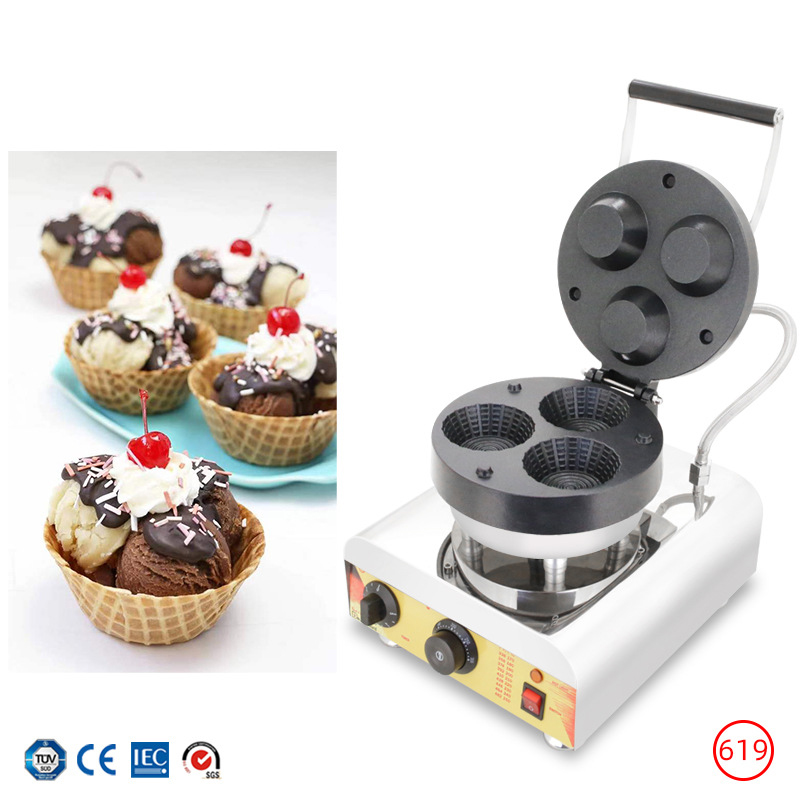 آلة صنع مخاريط الآيس كريم التج - مراجعة Donut Making Machine وسعره