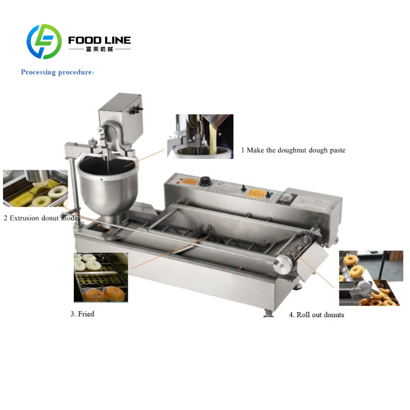 آلة صنع الدونات التجارية المخص - مراجعة Donut Making Machine وسعره
