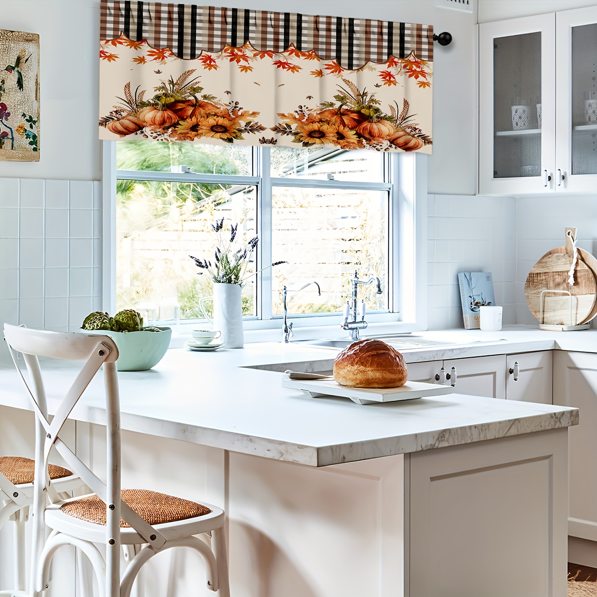   ستارة مطبخ بنقشة أوراق الخري - مراجعة Commercial Kitchen Canopy وسعره