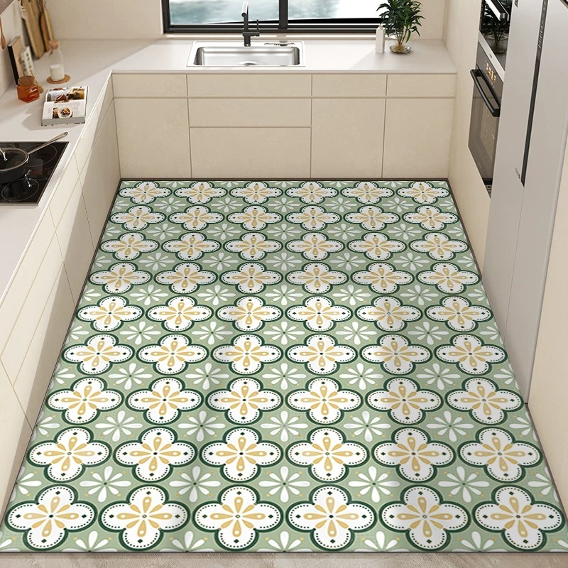 سجادة مطبخ من البي في سي مقاوم - مراجعة Commercial Kitchen Tile وسعره