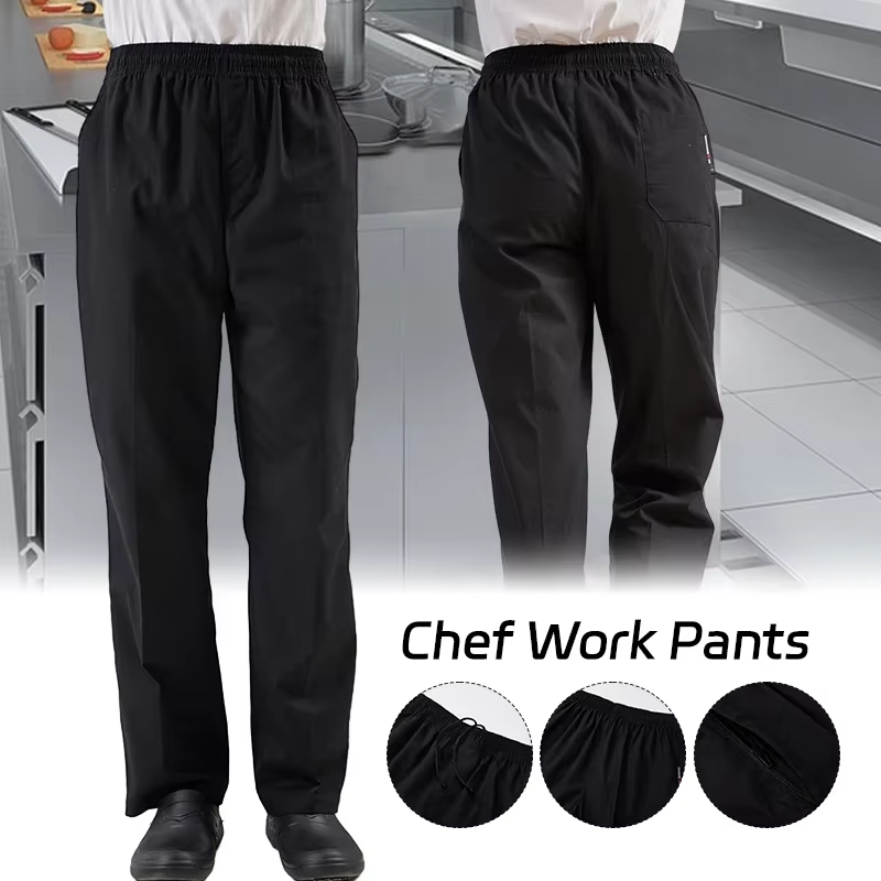 سراويل طهاة عالية الجودة للرجا - مراجعة Commercial Kitchen Services وسعره